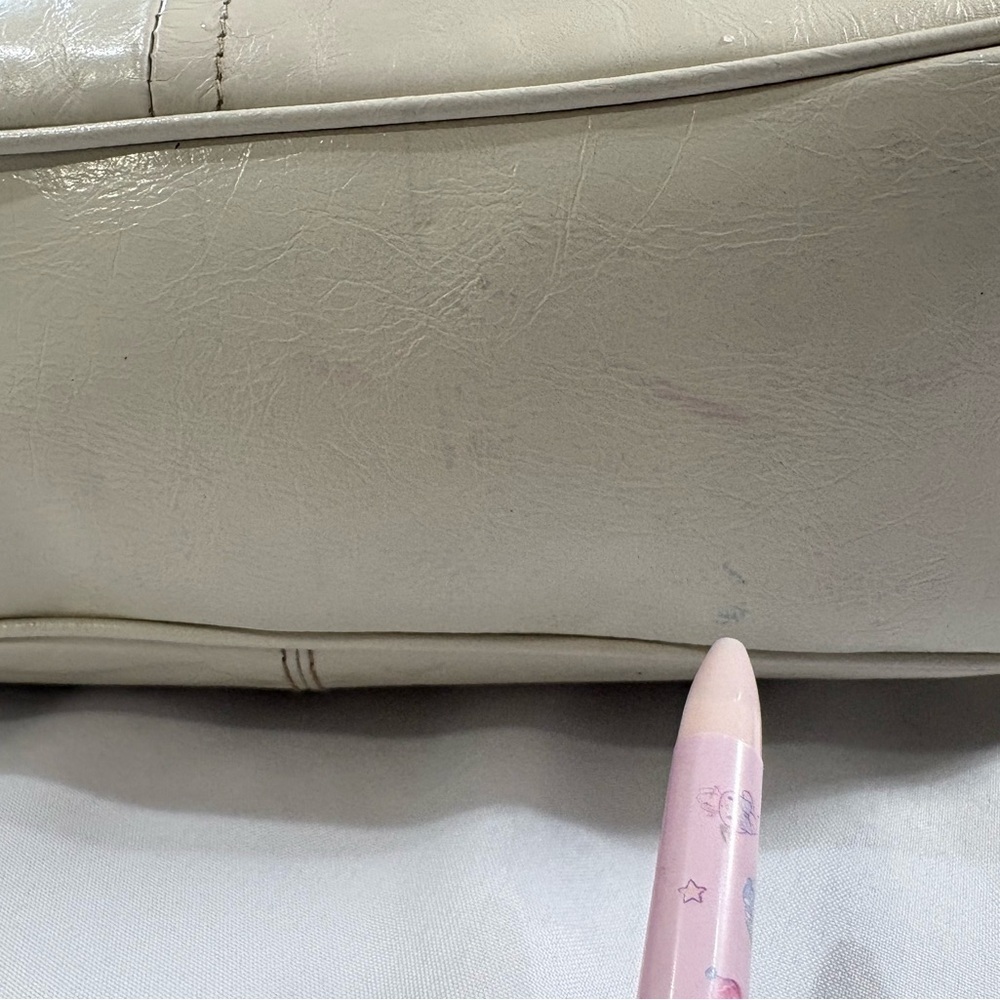 Vintage Wilsons Leather Classic Ivory Shoulder Bag - Picture 14 of 15